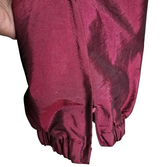 4405)Vtg 80s On Your Mark 2pcs  Multicolor Patchwork Windbreaker Track Suit XL - Picture 7 of 16